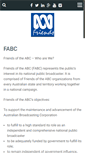Mobile Screenshot of fabc.org.au